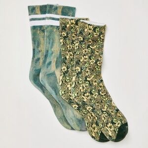 Free People FP Movement After Practice Sock Pack in Camo Combo NWT Socks Set